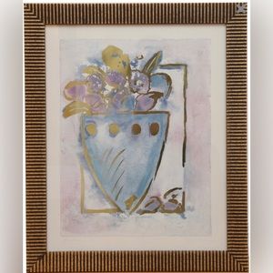 Jardinere 1 By Joyce Combs Framed Signed